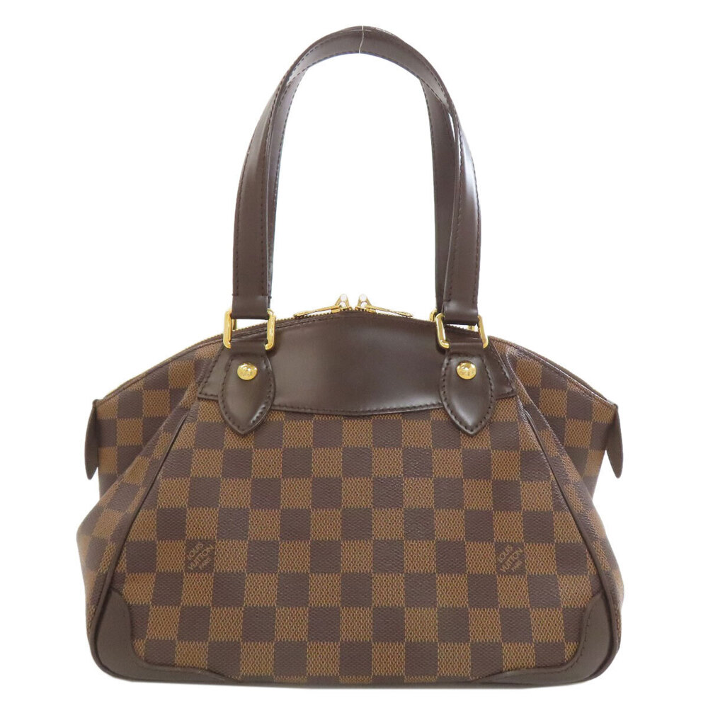 Louis Vuitton Handbag Verona Damier Canvas Brown